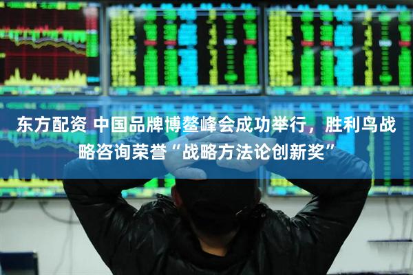 东方配资 中国品牌博鳌峰会成功举行，胜利鸟战略咨询荣誉“战略方法论创新奖”